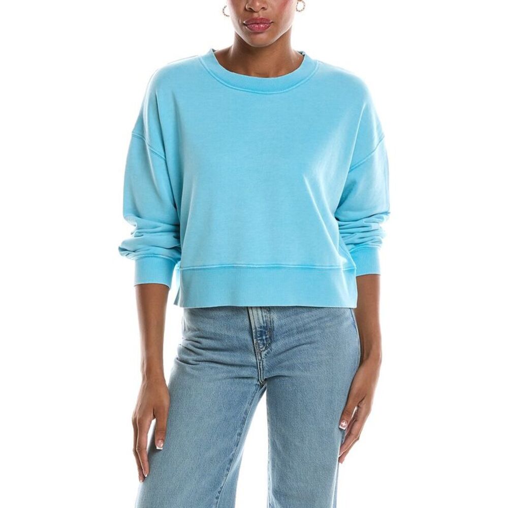 Chaser Womens  French Terry Casbah Crop Pullover